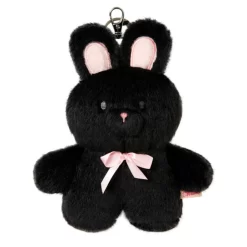 Artbox Keyring Doll Standing Black Rabbit