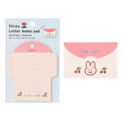 Artbox Sticky Notes Rabbit Letter