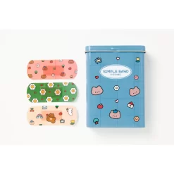 Artbox Tin Case Band Aqua Blue