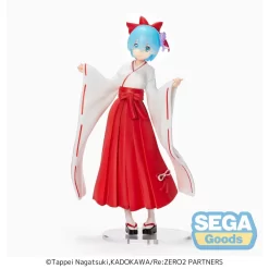 Re:ZERO -Starting Life In Another World- SPM Figure "Rem" Shrine Maiden Style