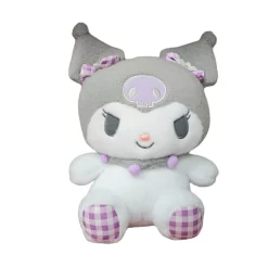 Sanrio Flower Check Kuromi 10"