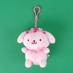 Sanrio Pompompurin Cherry Blossom Clip 5"